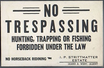 notrespassing